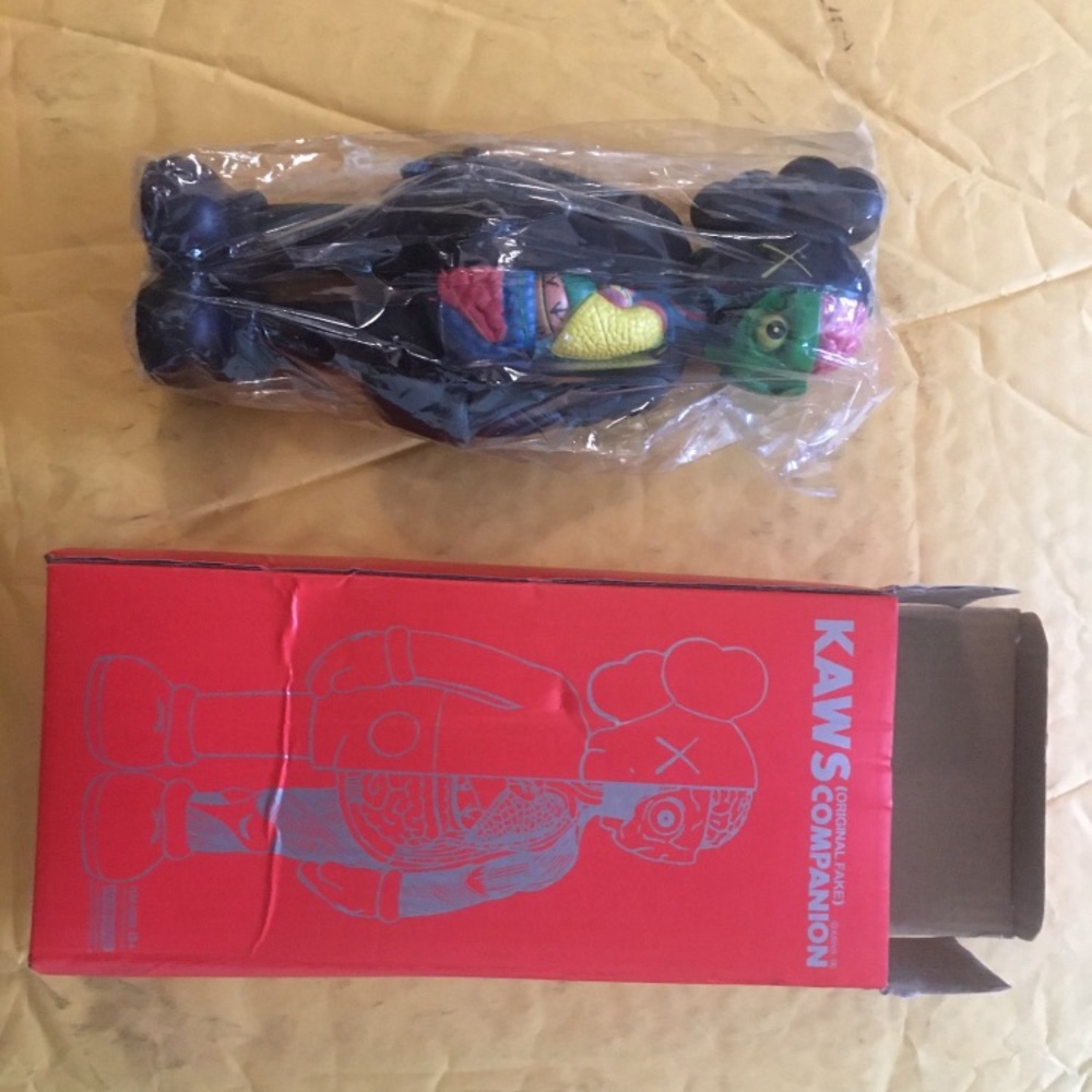 Kaws figure dissected